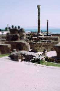 Carthage, TUNISIE (Tilt Shift)