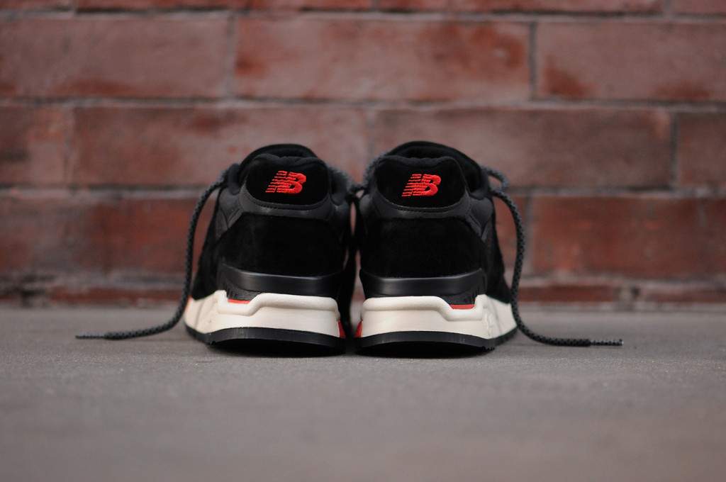 new balance 998 black red kith new balance 998 black red kith