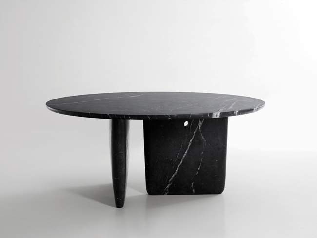 Table design en marbre TOBI-ISHI B&B Italia