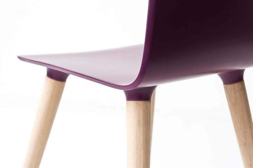 Chaise en bois design JUNO par FreiFrau x Patrick FREY