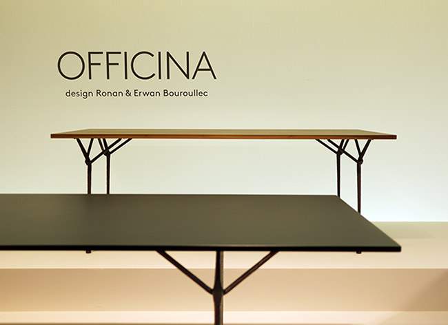 Tables OFFICINA par MAGIS x BOUROULLEC – MILAN DESIGN WEEK 2014